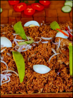 whole Ck chicken Pilau